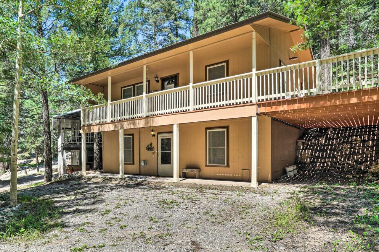 Rustic Cloudcroft Home About 2 Mi To Ski Slopes! מראה חיצוני תמונה